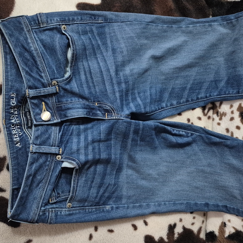 American Eagle Outfitters, Kick Boot, Womens Boot Cut Jeans, Size 8 Long. - Picture 4 of 14